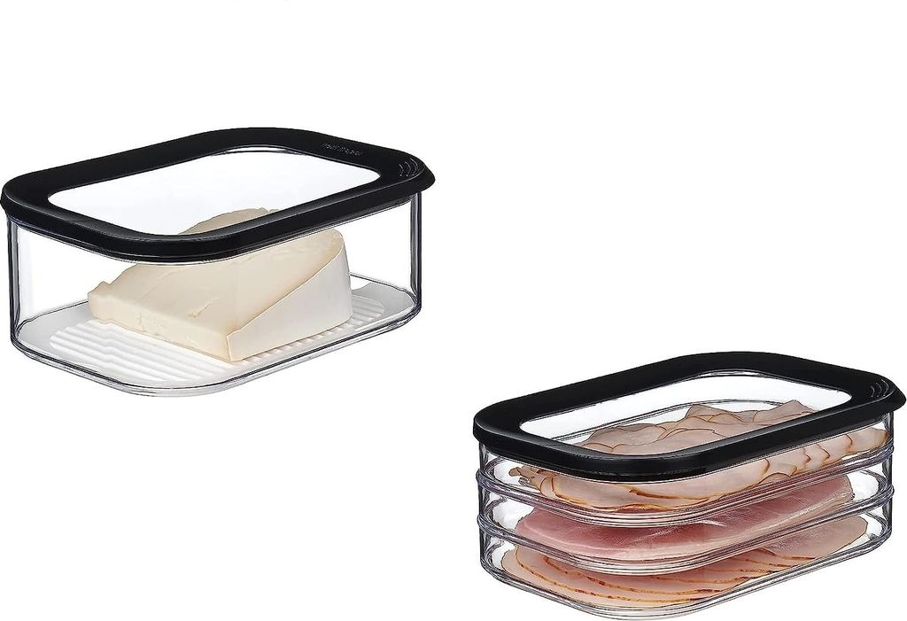 Mepal | Meat and Cheese Set | Nordic Black | Modula Produktbild 1