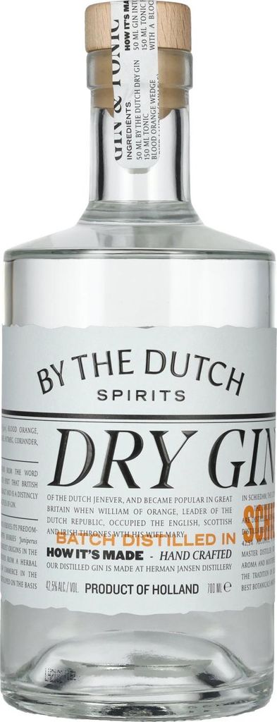 By the Dutch Dry Gin 42,5% Vol. 0,7l
