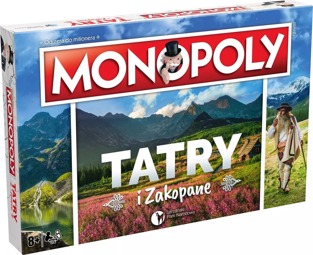 Monopoly Tatra e Zakopane Winning Moves | Edizione Limitata Montagna