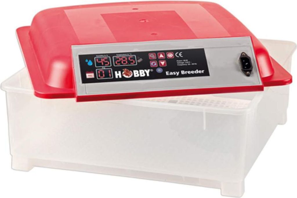 Hobby Easy Breeder Inkubator, 48 x 25 x 51 cm - Digitaler Brutkasten für Reptilieneier