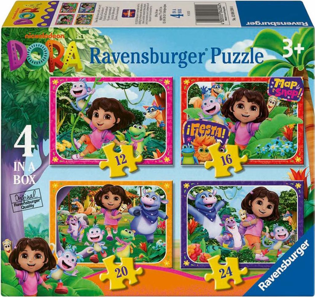 Ravensburger Puzzle Abenteuer Kinderpuzzle Karton 12-24 Teile