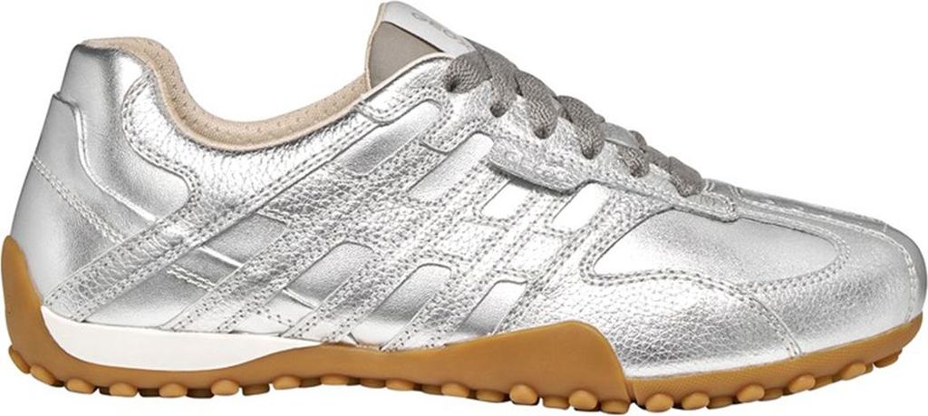 Geox Damen Sneaker D Snake Original D65B0A 0BNCR C1007 Silver, Schuhgröße:41 EU