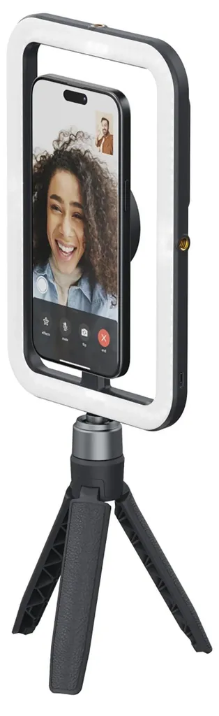 Lampe LED Magnétique pour Smartphone - Éclairage SnapStudio Rotation 360°