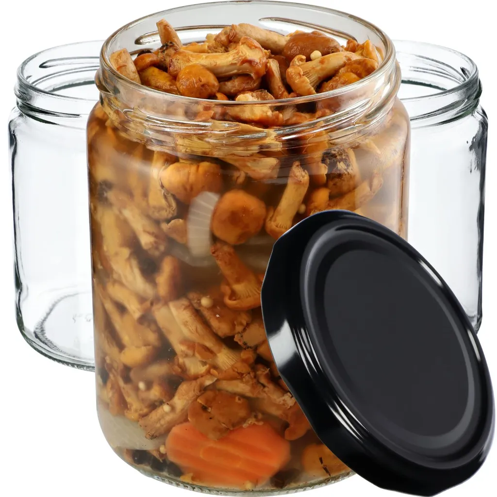 KADAX 50x Vasetti Vetro 300ml Per Conservare Marmellata Di Miele Tappi Fi82 85736995