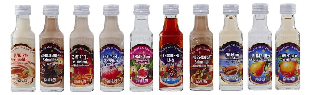 Blume Winter-Likör Sortiment (10 x 0,02L) Produktbild 