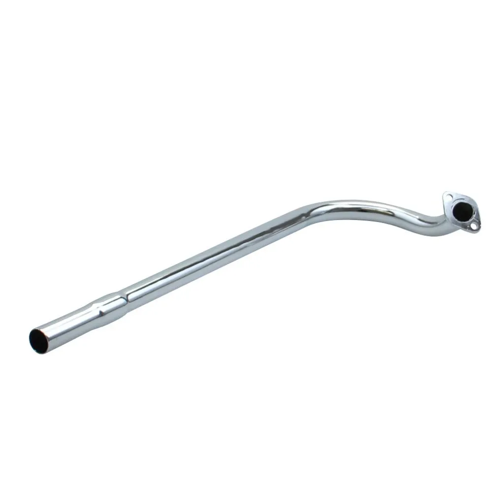 Coude d'échappement Zündapp 442 Chrome Inoxydable - Haute Résistance Chaleur