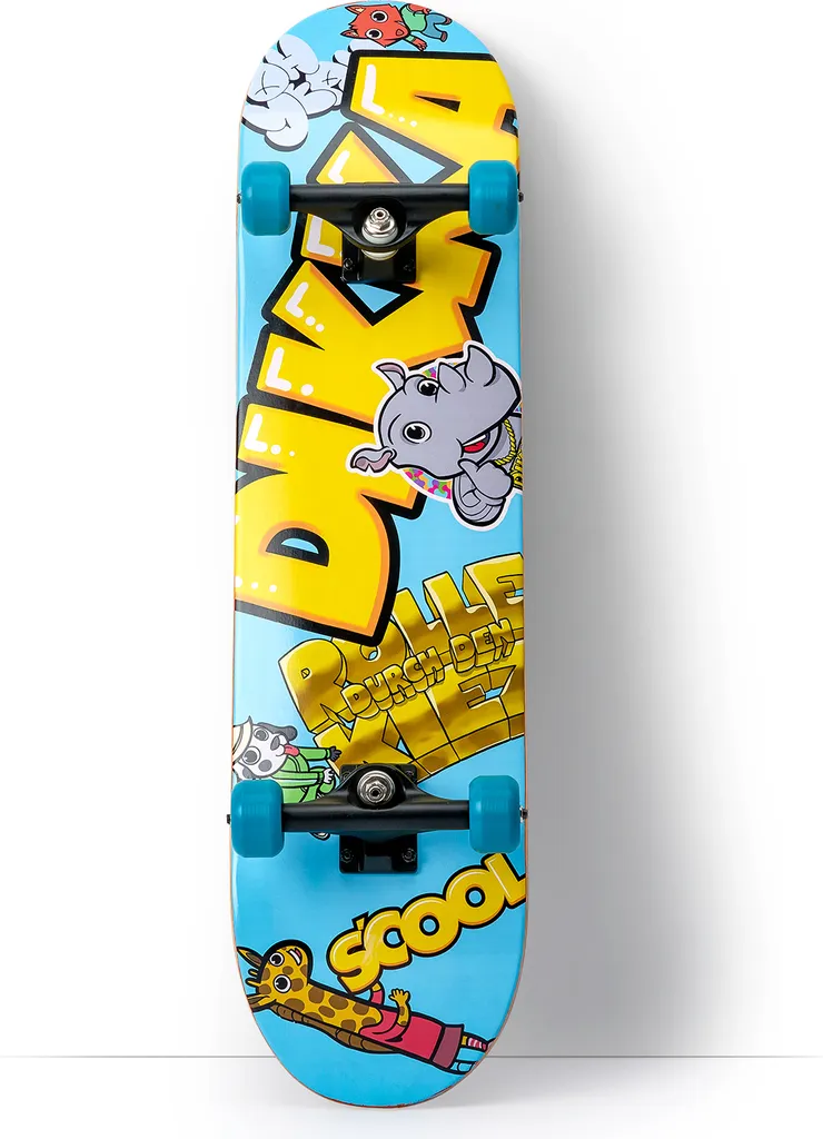 Skateboard de Voyage DIKKA pour Balades Urbaines et Trajets Ville