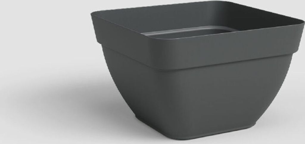Artevasi Capri Campana Square Pot, Antracyt, 30 l, 335 mm, Zdjęcie produktu 