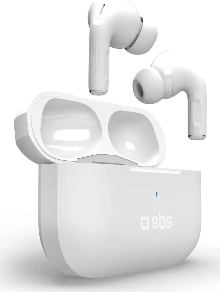 Écouteurs Sans Fil SBS Air Kab Max parfaits pour Musique et Appels Blanc
