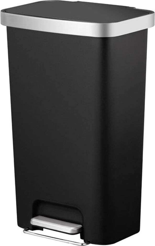 EKO - Hana poubelle à pédale 45 litres - Plastique - Noir Image du produit 