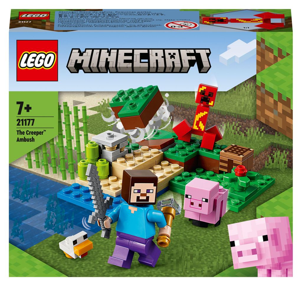 LEGO 21177 LEGO Minecraft 21177 Der Hinterhalt des Creeper Immagine del prodotto 