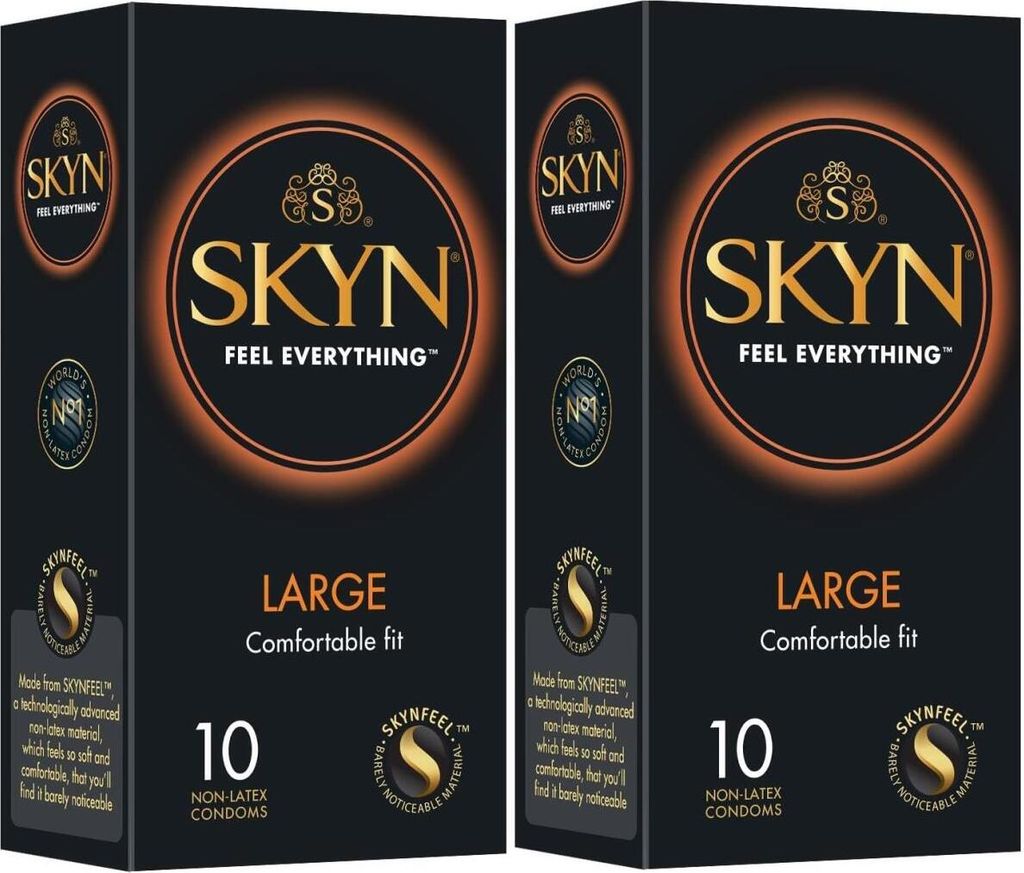 20 Stück SKYN Large Große Latexfreie Kondome für Männer Produktbild 