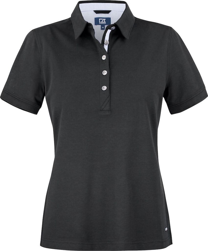Cutter & Buck Advantage Premium Dames Polo Zwart - maat XL