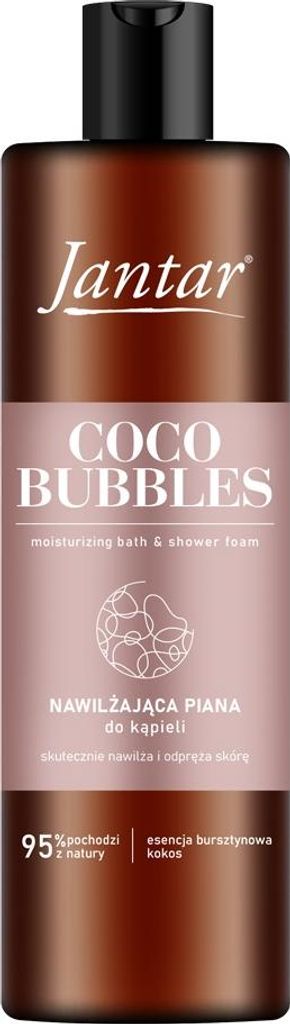 Coco Bubbles Feuchtigkeitsspendender Badeschaum mit Amberessenz und Kokosnuss