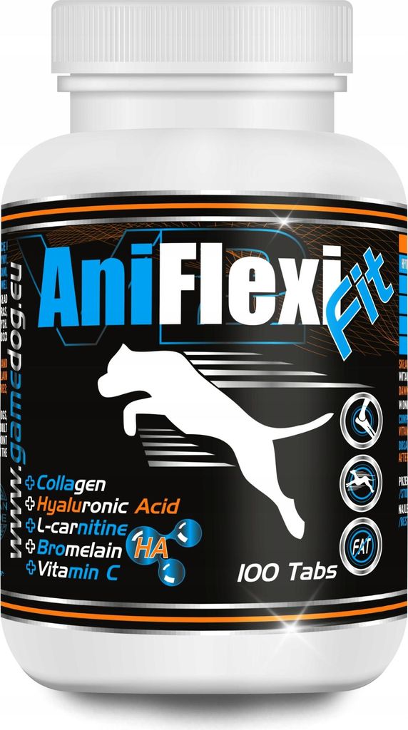 GAME DOG AniFlexi Fit V2 - výživové doplnky pre psov - 100 Obrázok produktu 