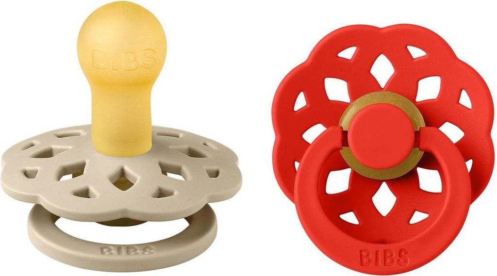 Bibs Schnuller 2er Pack Boheme Naturkautschuk