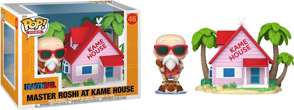 POP Town - Dragonball -Master Roshi à Kame House Image du produit 