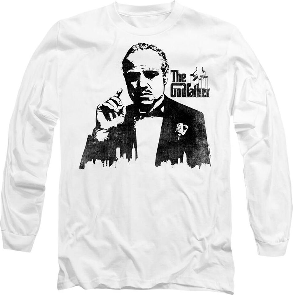 The Godfather - T-Shirt für Herren/Damen Uni TV10857 (XL) (Weiß)