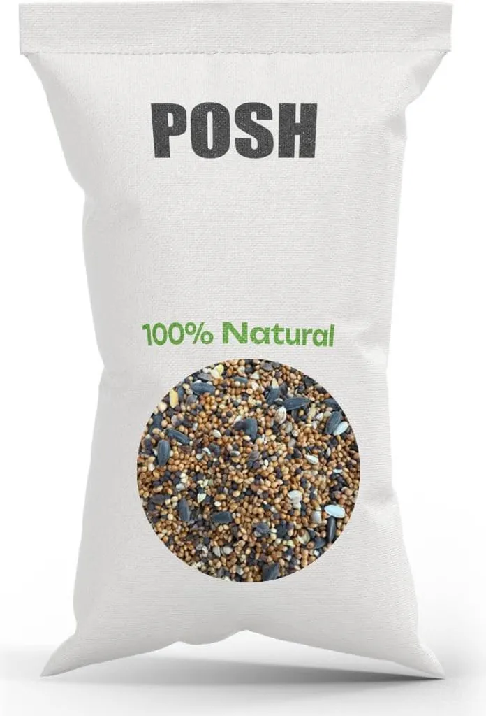 POSH Mangime Uccelli Selvatici 15kg | Mix Premium 4 Stagioni Alta Qualità