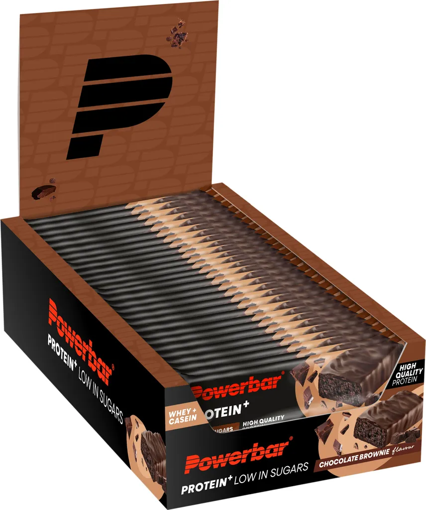 Barre protéinée sans sucre PowerBar Protein Plus saveur chocolat 30x35g