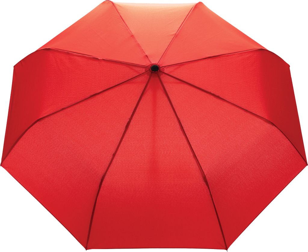 XD Collection - "Impact Aware" rPET (Recyceltes Polyethylen-Terephthalat) Automatisch Faltbarer Regenschirm XD826 (Einheitsgröße) (Rot)
