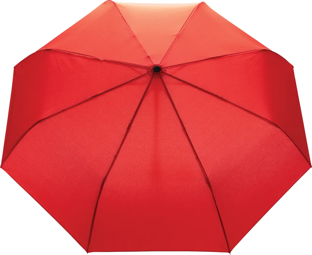 XD Collection Ombrello rPET Rosso XD826 | Pieghevole e Sostenibile