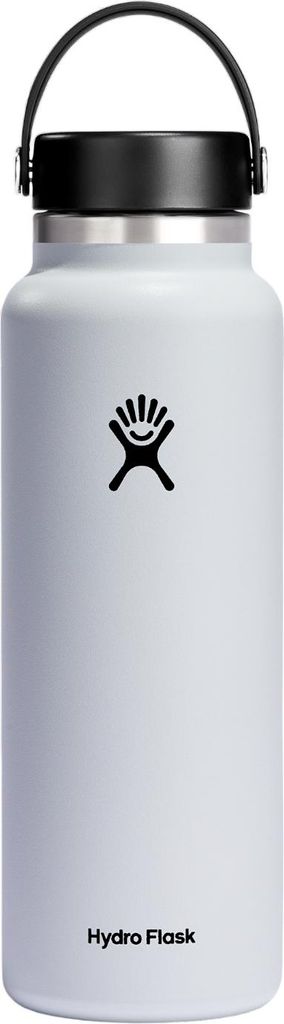 HYDRO FLASK 40 OZ Wide Flex Cap Trinkflasche weiss 1182 ml