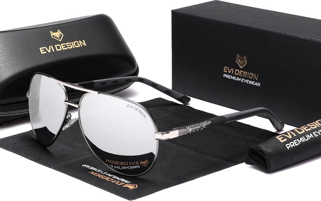 Polarizační sluneční brýle AVIATOR Pilots UV400 set XXL s Obrázek produktu 