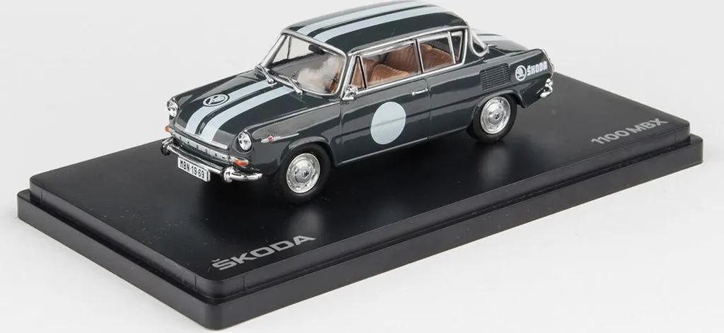 Cadeau Collectionneur : Abrex 1:43 Anniversaire Embéixo - Gris Foncé Elégant