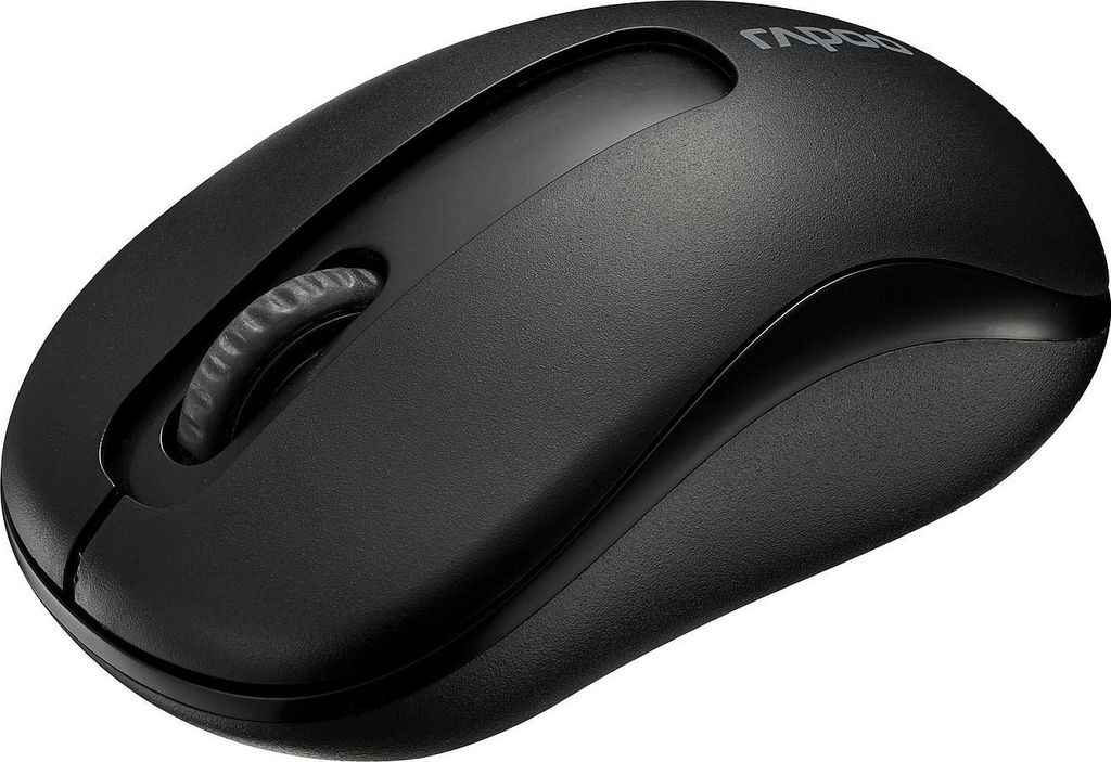 Rapoo M10 Plus Schwarz Kabellose optische Maus