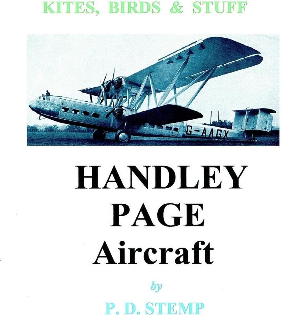 Kites, Birds Stuff - Handley Page Ai – Lingua: Inglese