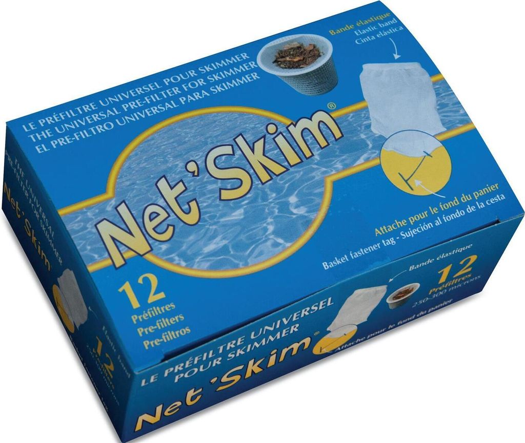 Prefiltro per piscina Bosta Net'Skim 12 pezzi Immagine del prodotto 