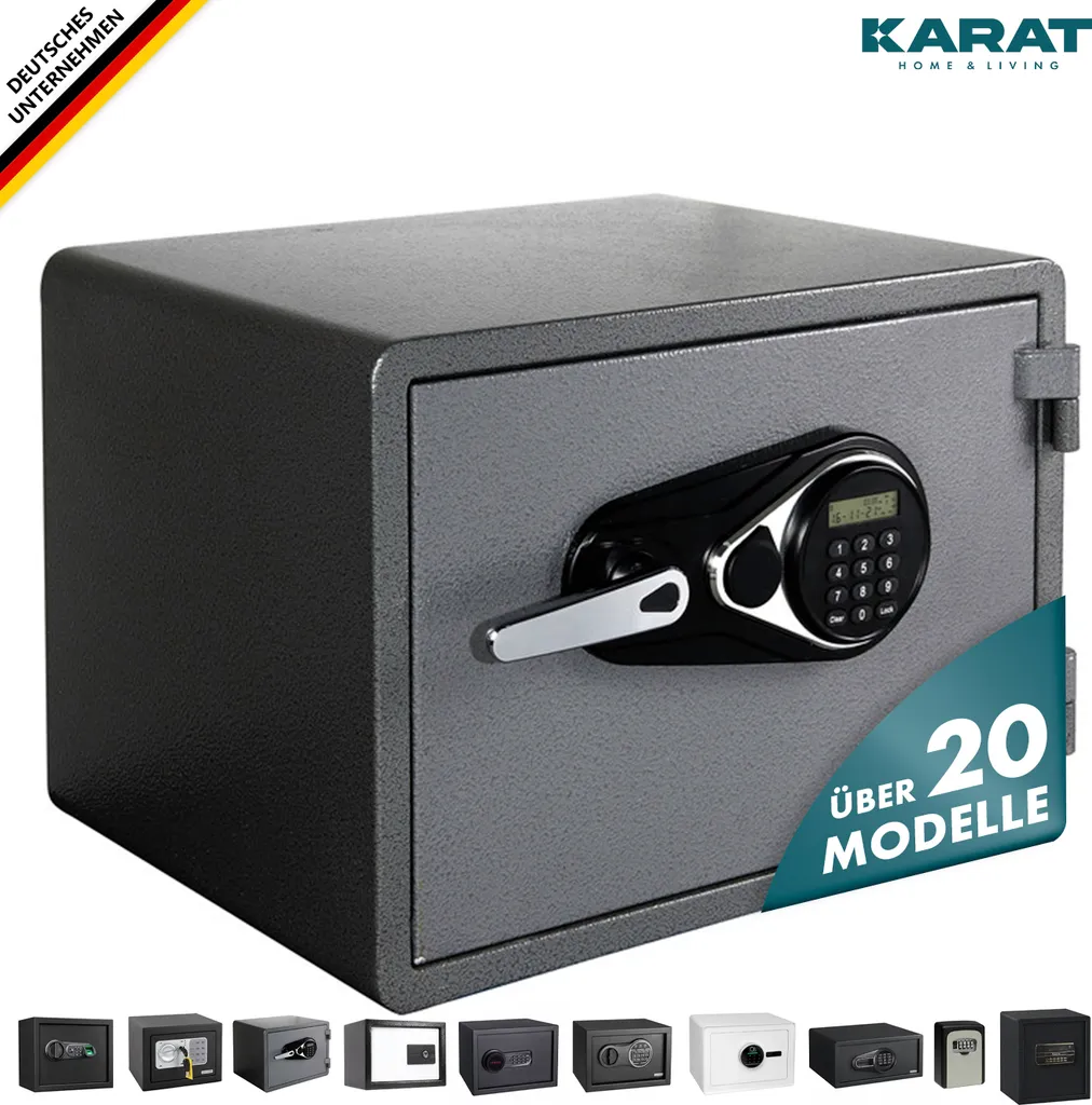 Coffre-fort Cullinan 35,4 x 49,6 x 39 cm avec protection haute sécurité