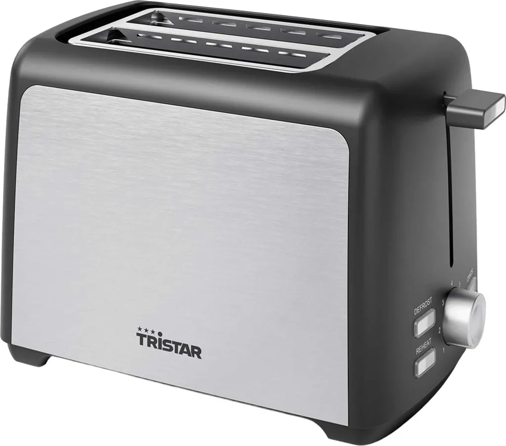 Grille-pain Tristar BR-1058 idéal pour tartines croustillantes le matin 800W