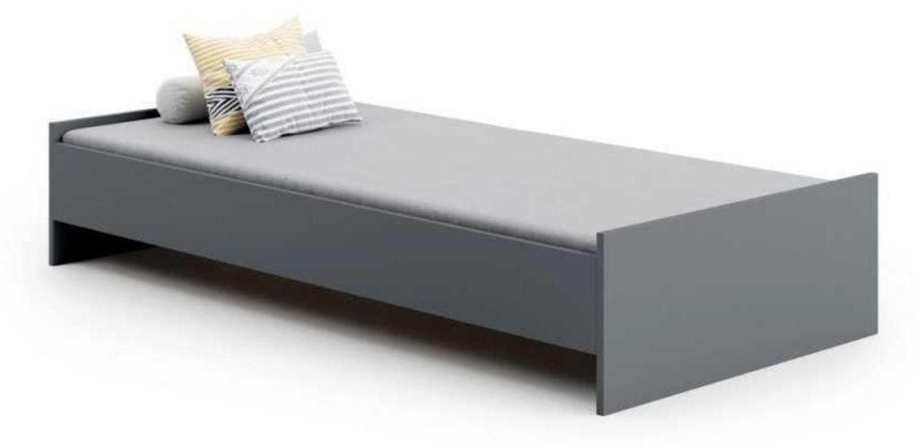 Letto per ragazzi KARO 190x90 - Grigio Immagine del prodotto 