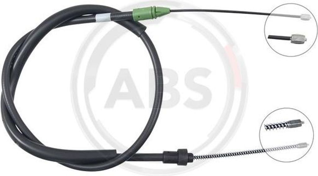 A.B.S. K19823 Seilzug, Handbremse OE 365312681R kompatibel mit Thalia, Clio