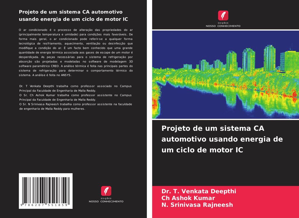Projeto de um sistema CA automotivo usando energia de um ciclo de motor IC