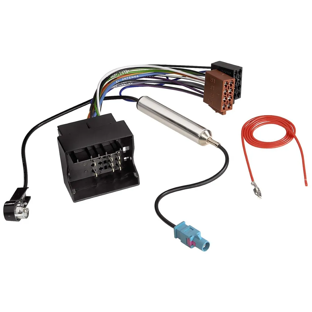 tomzz Audio 1503-000 Adaptador de Antena con alimentación Fantasma Compatible con Audi Seat Skoda VW hasta 2005 a ISO tomzz Audio 1503-000 Adaptador de Antena con alimentación Fantasma Compatible con Audi Seat Skoda VW hasta 2005 a ISO