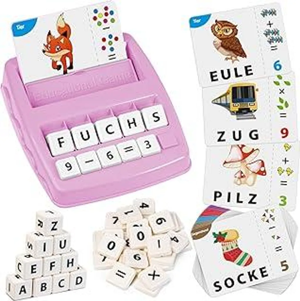 Giocattoli Lettere per Bambini 3-6 Anni | Metodo Montessori Originale
