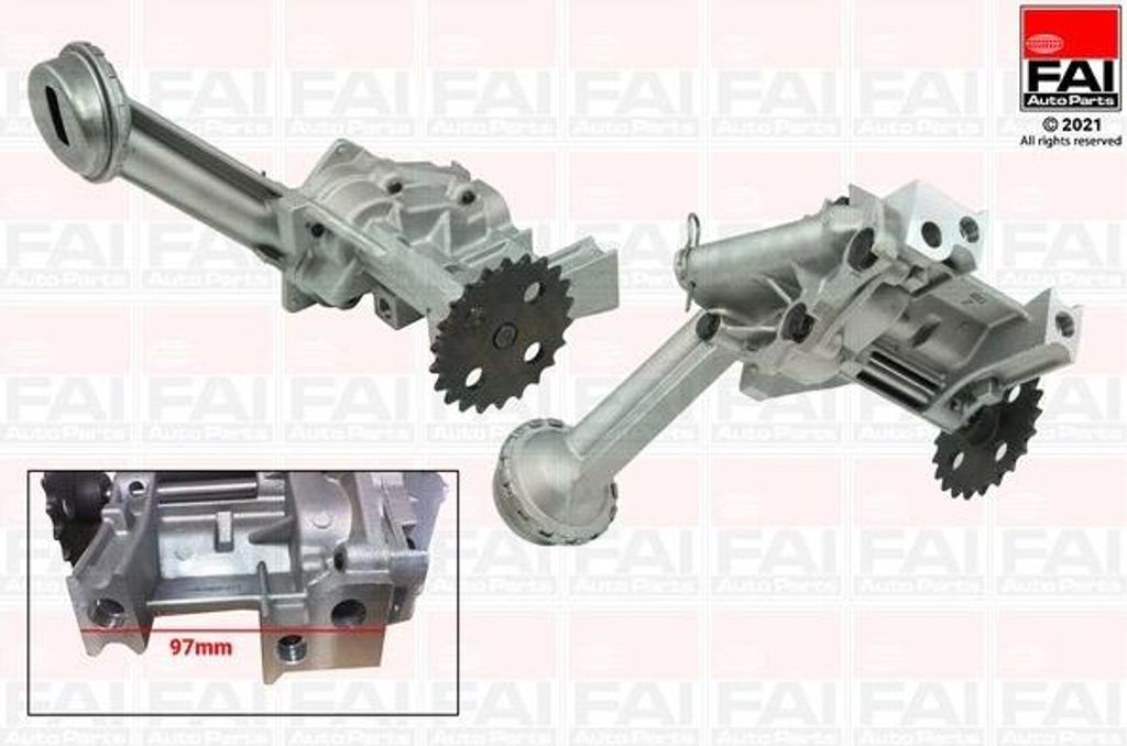 FAI AutoParts OP273 Ölpumpe Motorölpumpe für RENAULT Clio III Schrägheck (BR0/1, CR0/1) TWINGO II (CN0) CLIO II (BB0/1/2, CB0/1/2) Clio IV Schr...