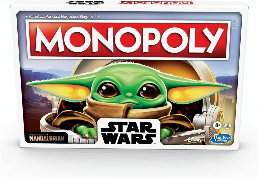 Jeu de Plateau Monopoly F2013101 : Le Jeu Familial Incontournable 2-6 Joueurs