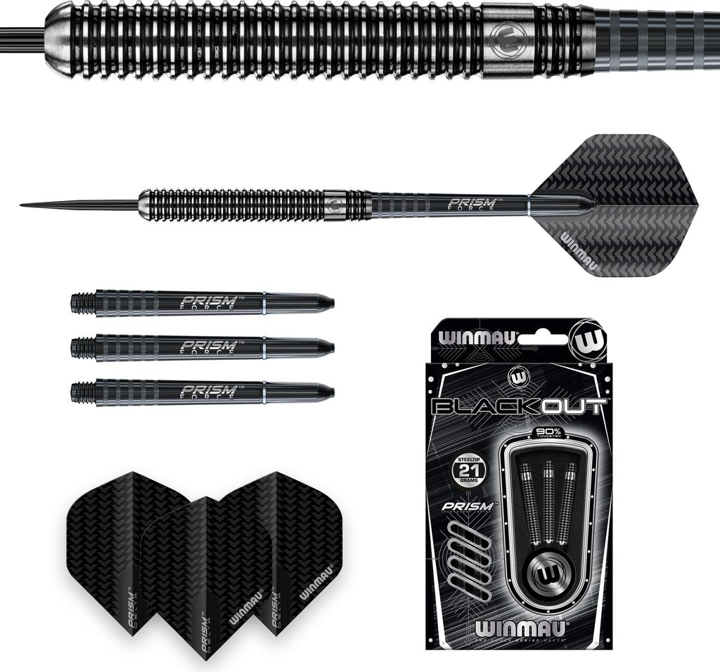Winmau Apocalypse Freccette In Ottone Da 16 Grammi, Con Alette Polyxtra E Punte In Nylon, Per Principianti E Giocatori Entry-level - 4