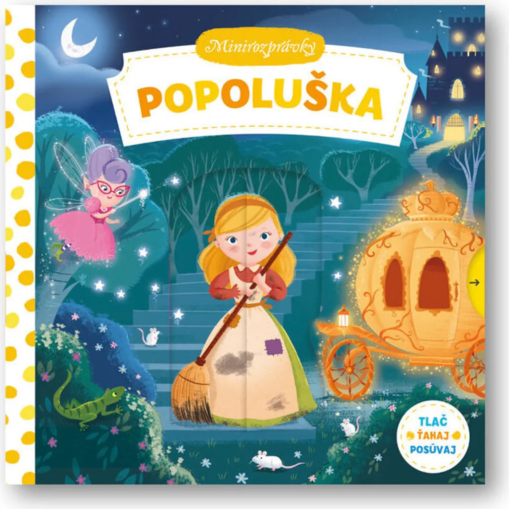 Popoluška Jitka Madarásová Livre Illustré avec Reliure d'Art et Dorures