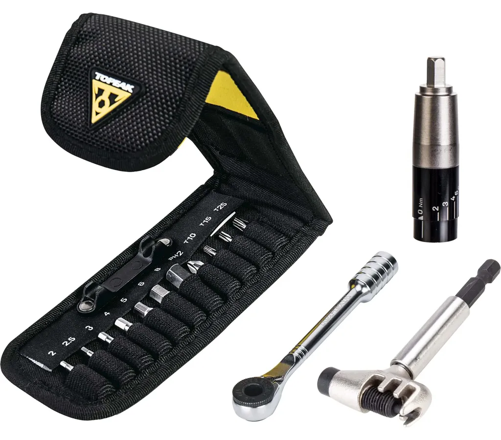 Topeak RatchetRocket Lite NTX+ Kit Mini-Clé à Cliquet avec Nanotorqbar