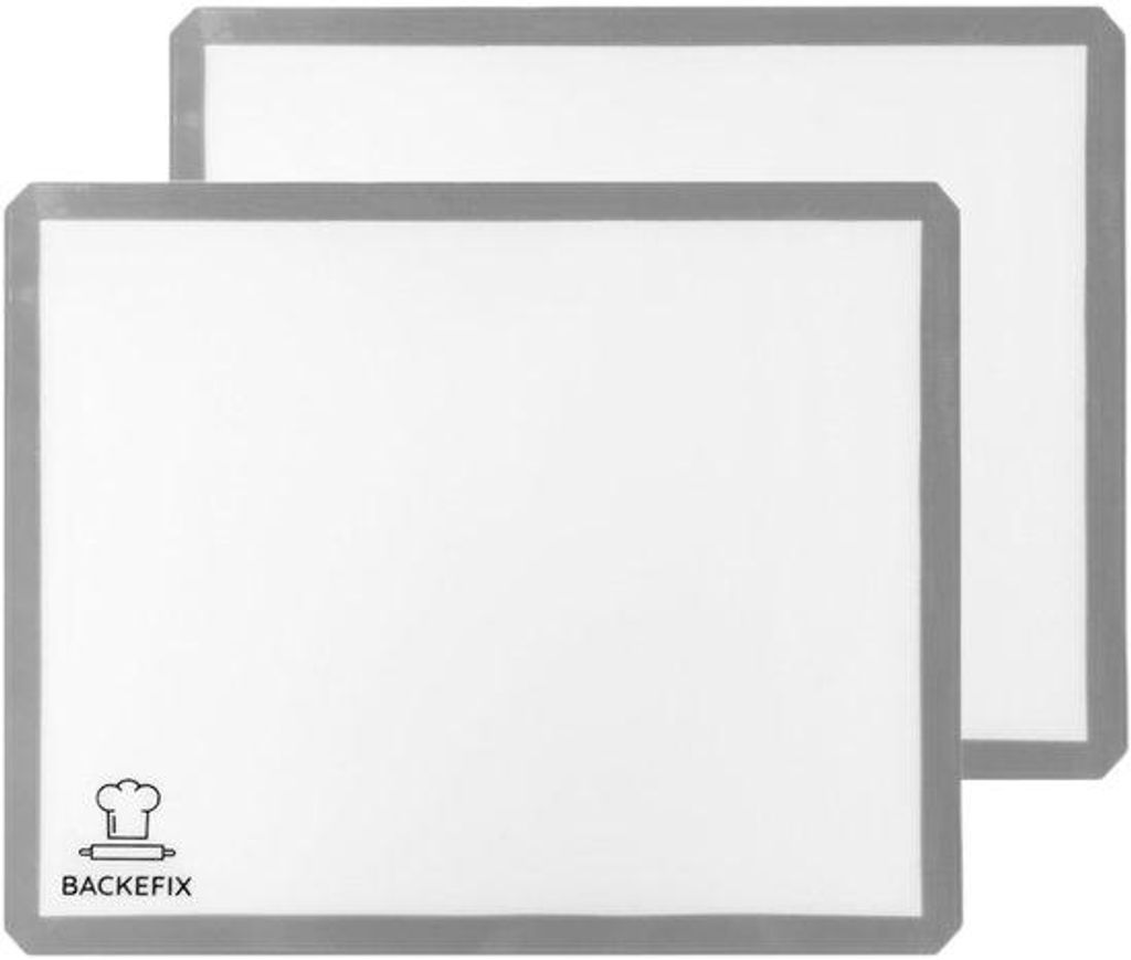 Silikonische Backenabdeckungen 44x33 cm, Set aus 2 wiederverwendbaren Backenabdeckungen, frei von schädlichen Stoffen, umweltfreundlich und gesund...