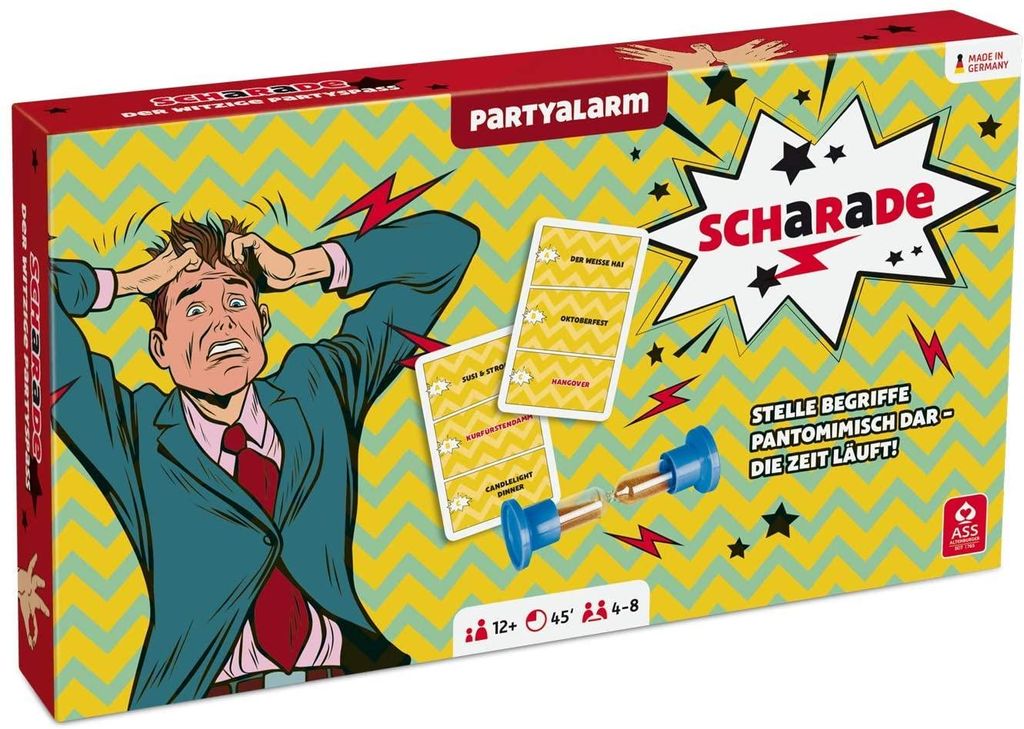 AGM Partyspiele - Scharade, Brettspiel, Familie, 12 Produktbild 