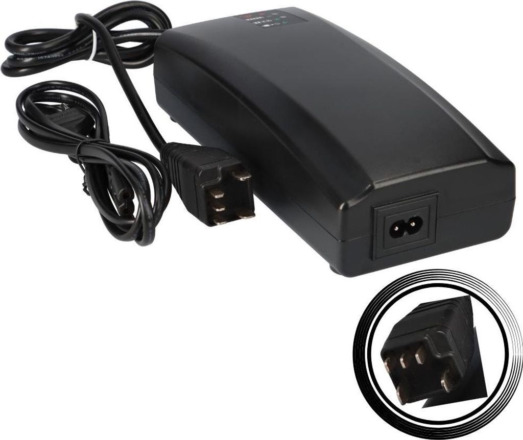 Derby Cycle BMZ Ladegerät 42V 4A mit Messerkontakt für 36V Produktbild 