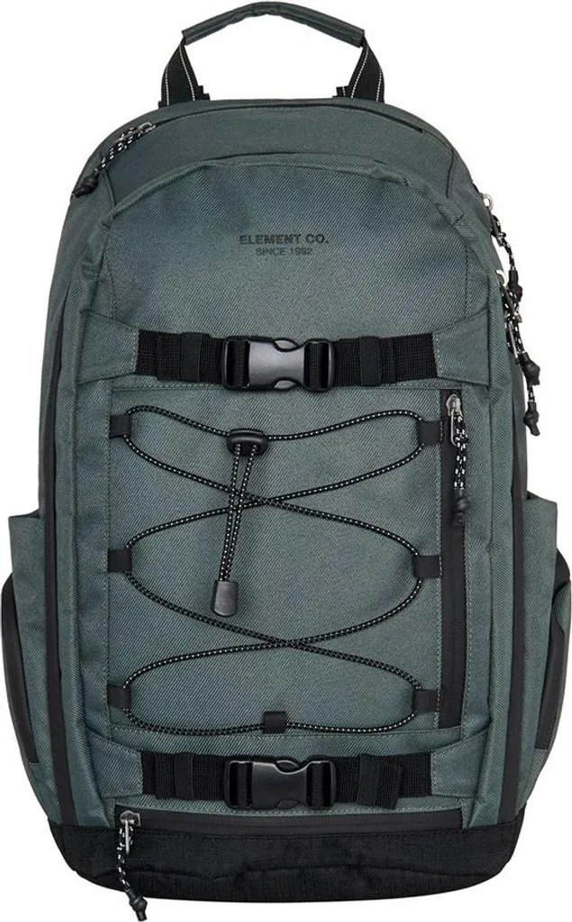 Sac Element Scheme Skate Gris One Size avec Sangles de Fixation Robustes