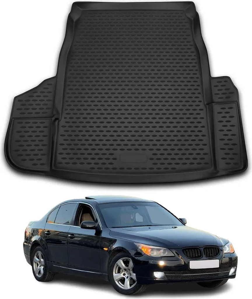 Vasca Bagagliaio BMW E60 2003-2010 | Gomma TPE Premium Black