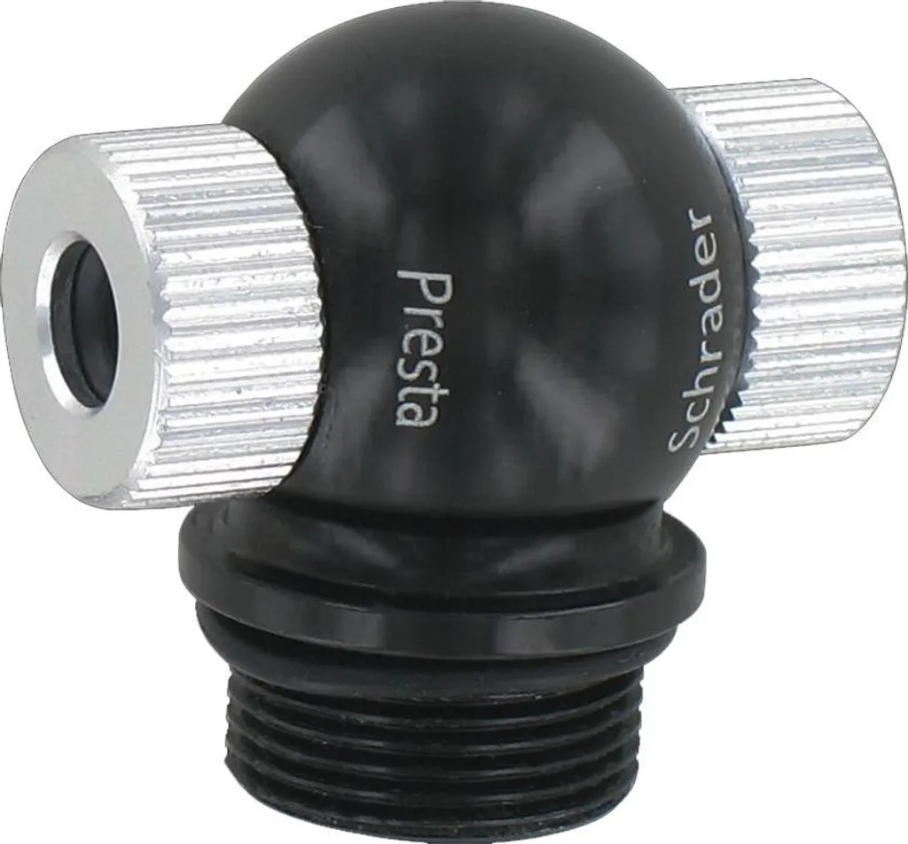 VAR RP-80102 Adaptateur de Valve Alu avec Verrouillage par le Pouce